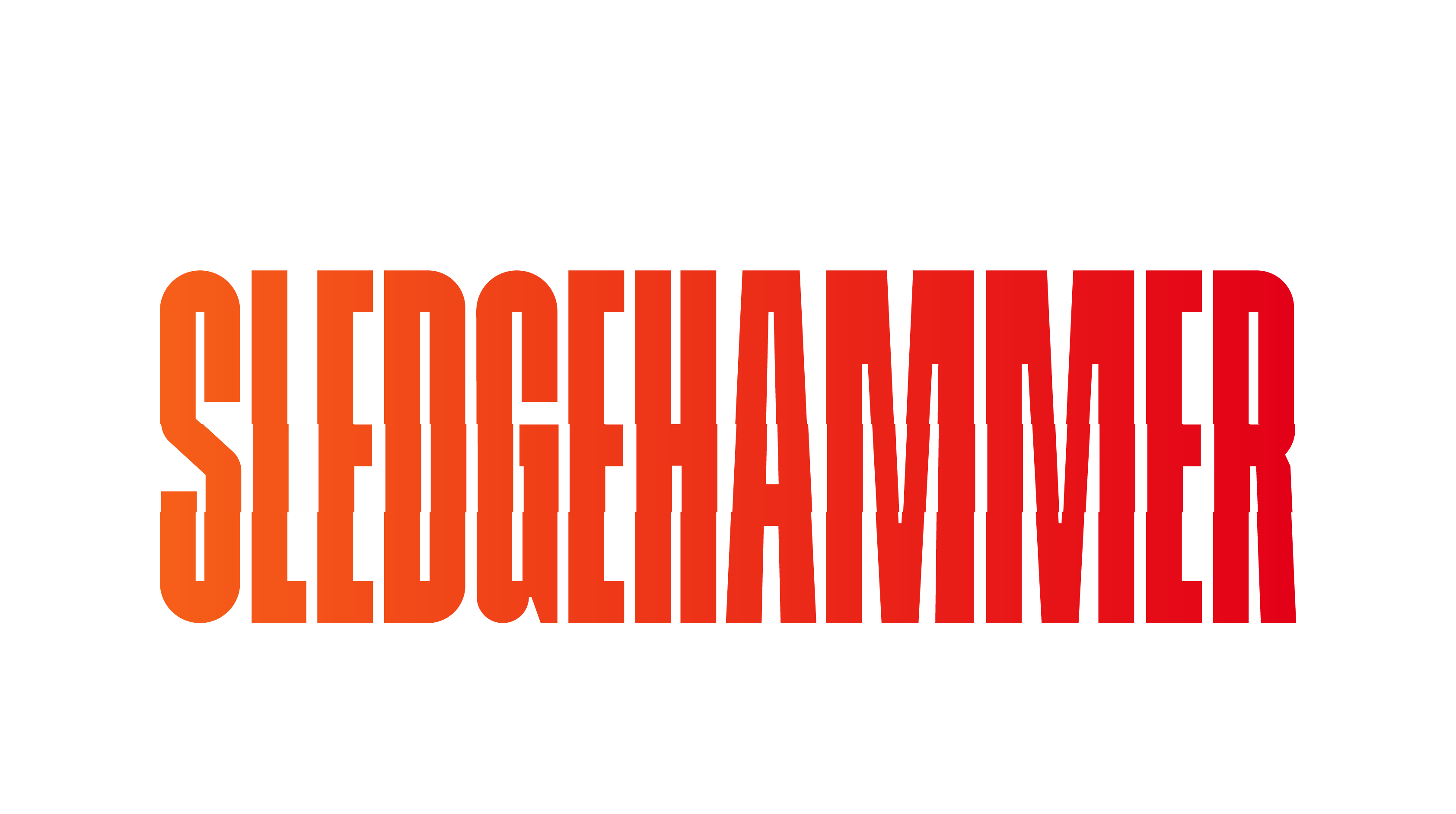 Virtue and a Sledgehammer - Logo (Negative Colour)