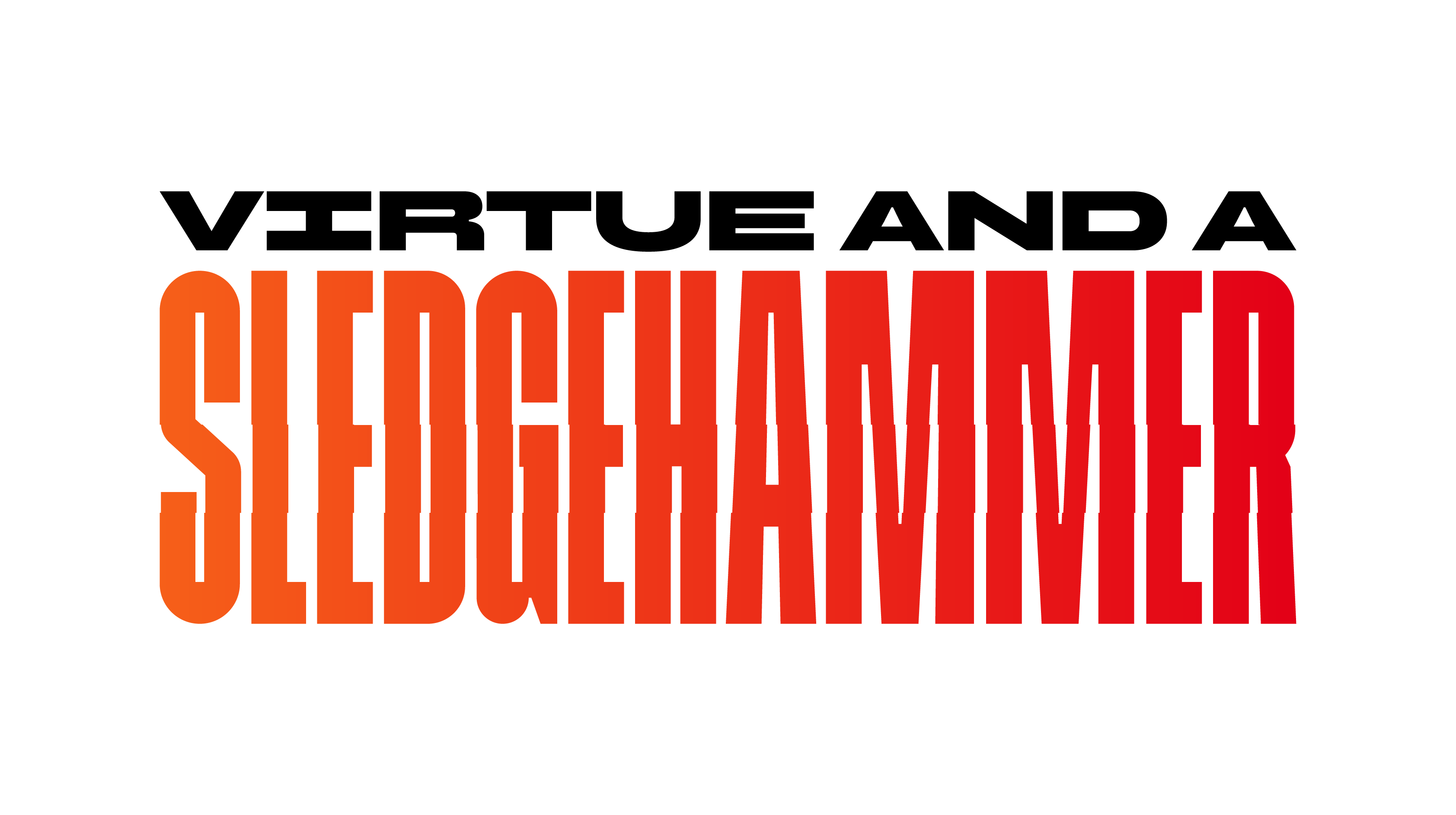 Virtue and a Sledgehammer - Logo (Positive Colour)