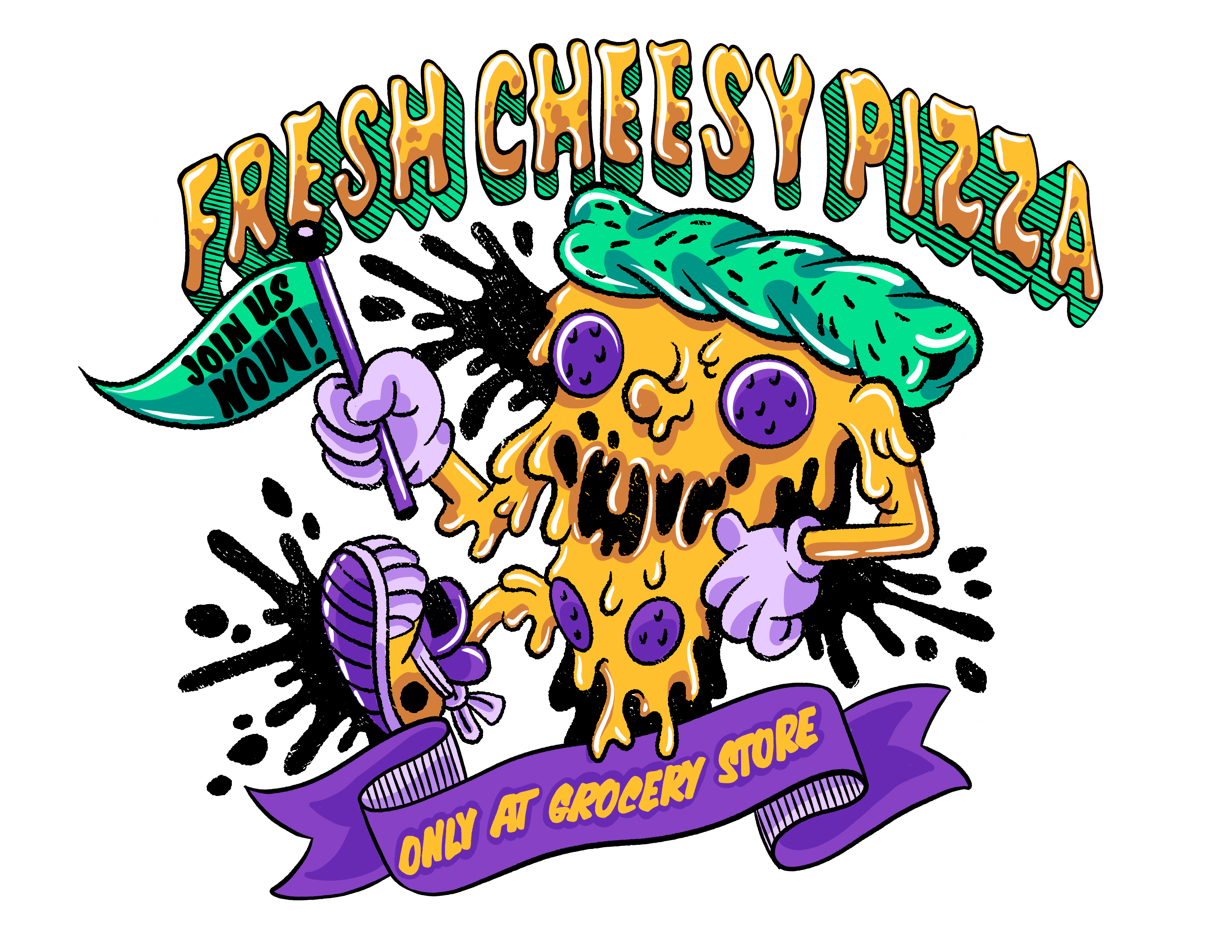 Fresh Cheesy Pizza