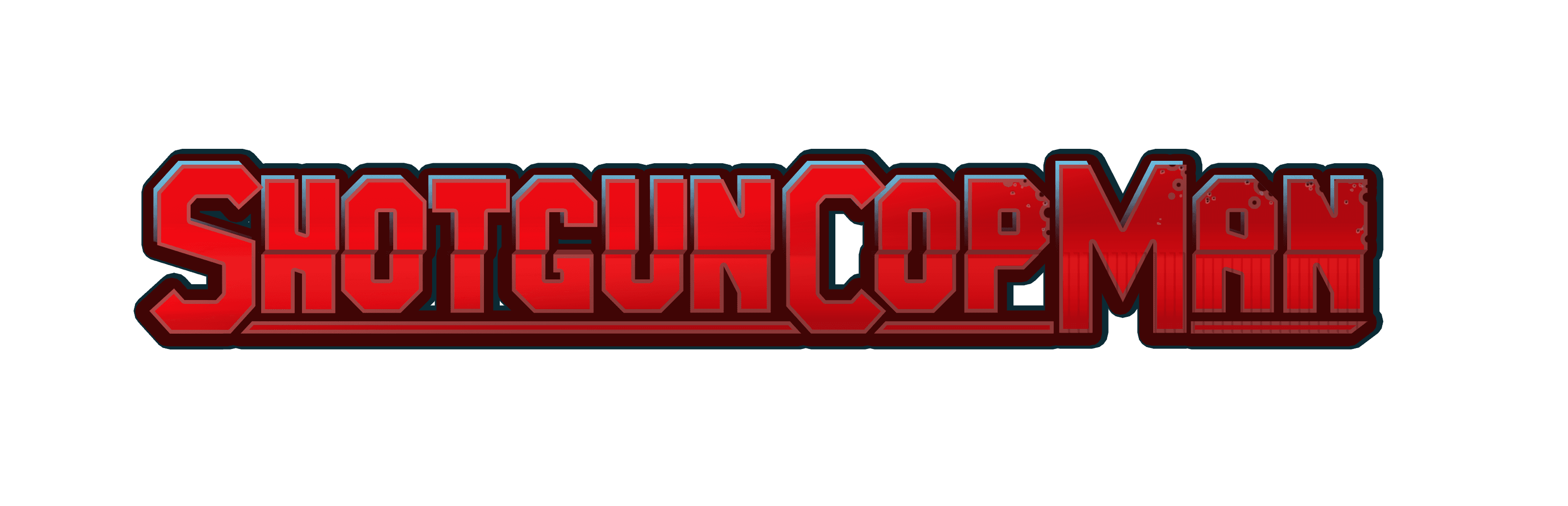 Shotgun Cop Man Logo