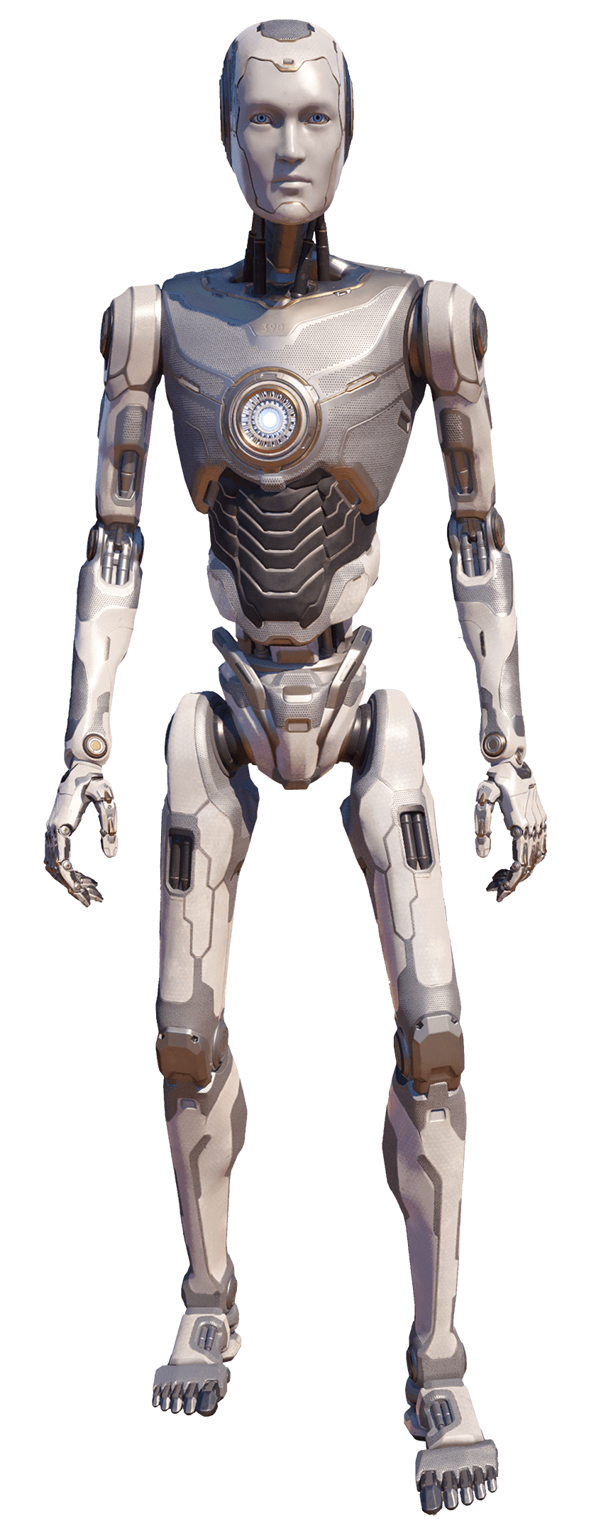 Light Robot Standing