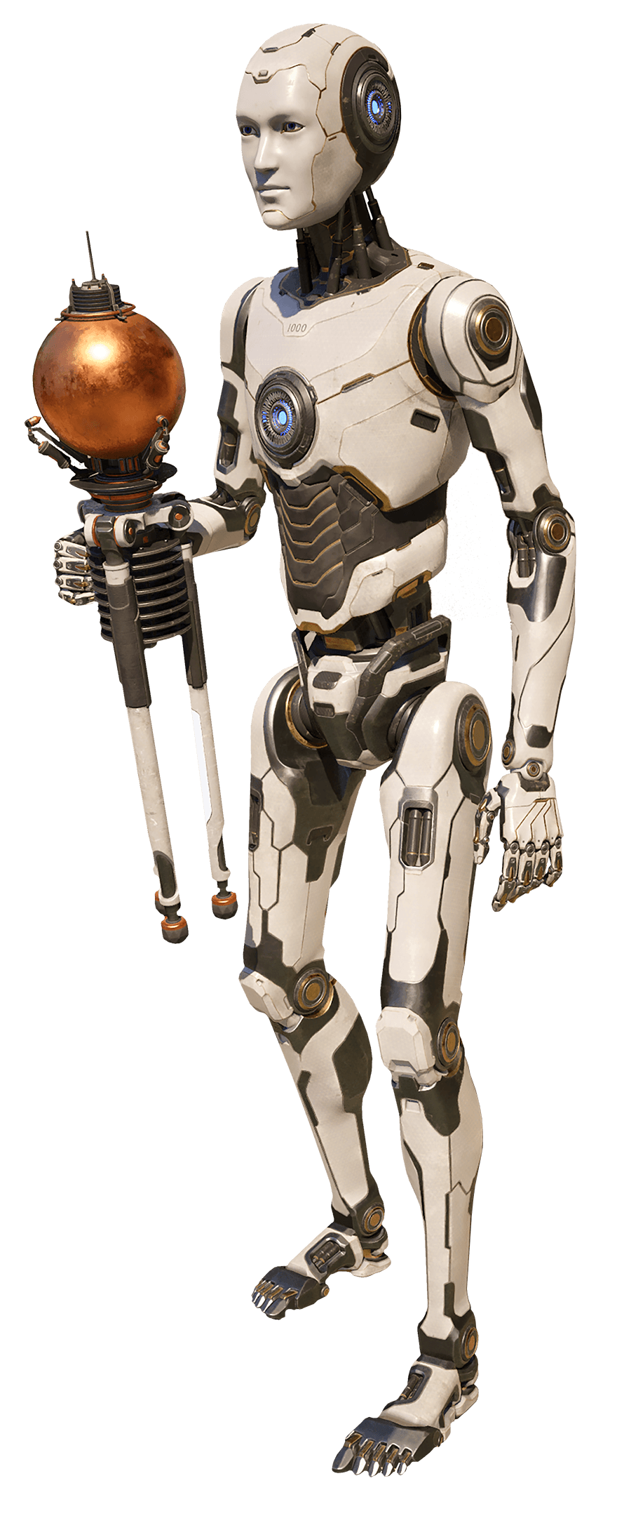 Robot with Accumulator