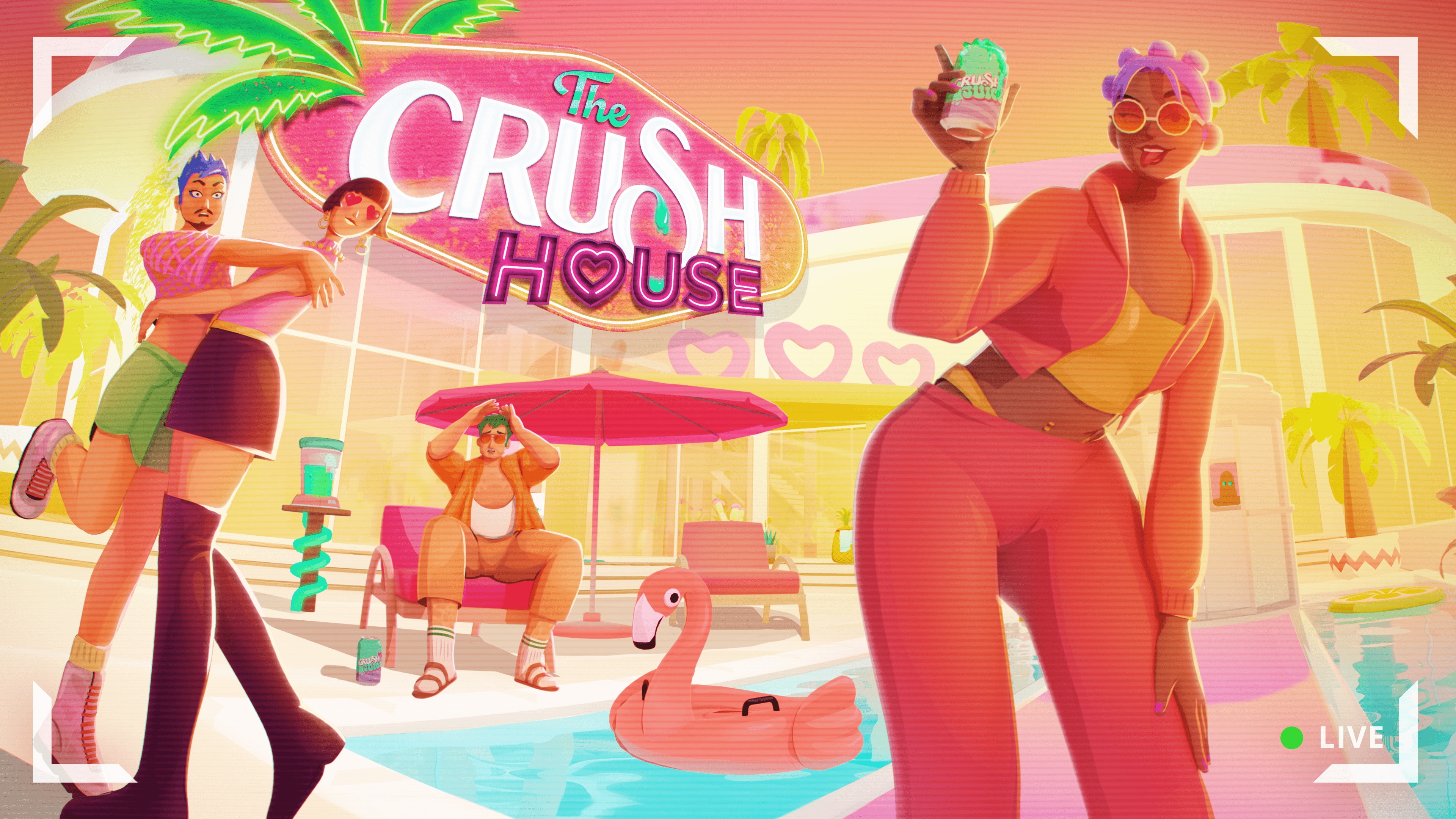 The Crush House Key Art