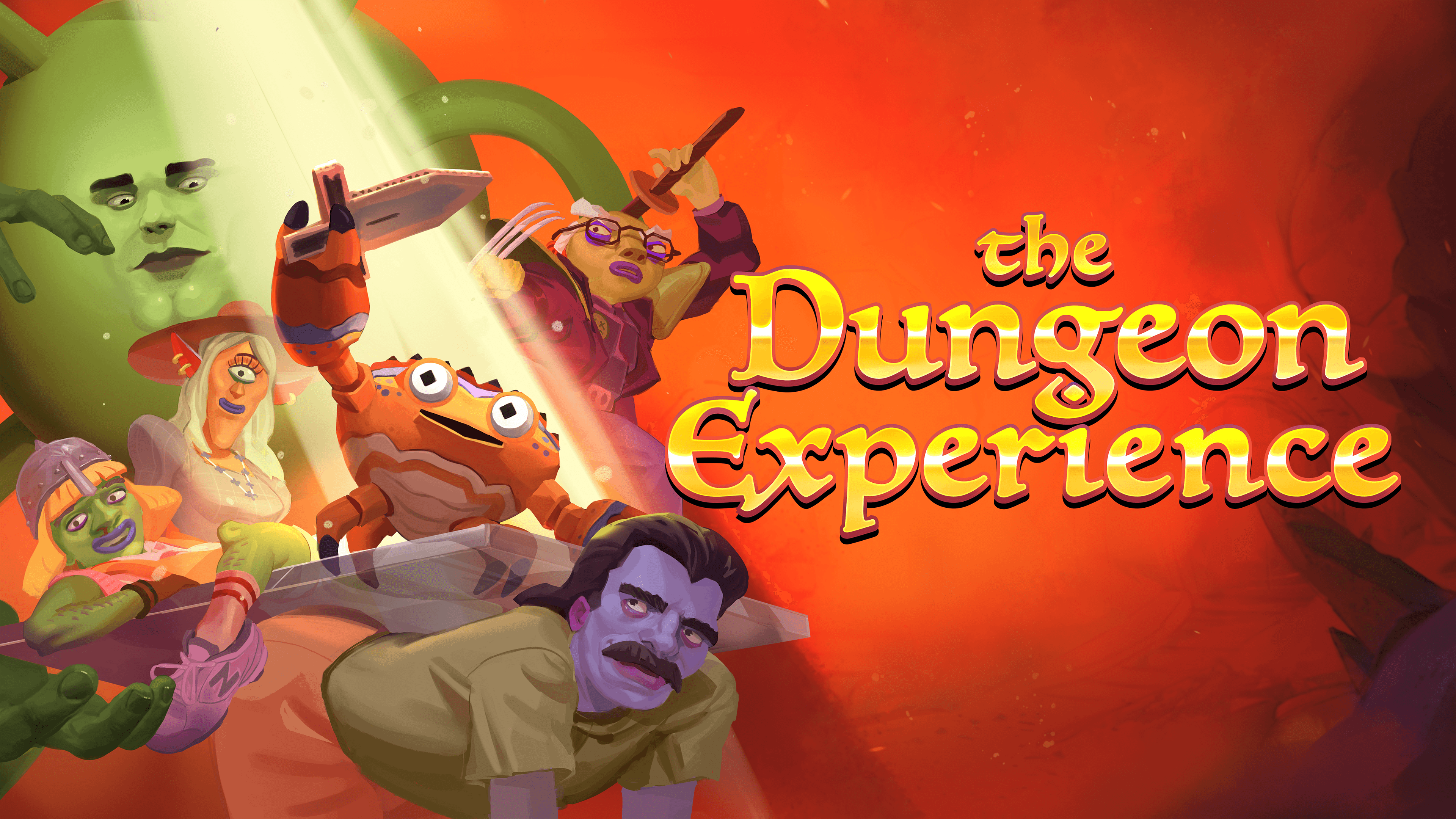 The Dungeon Experience Key Art